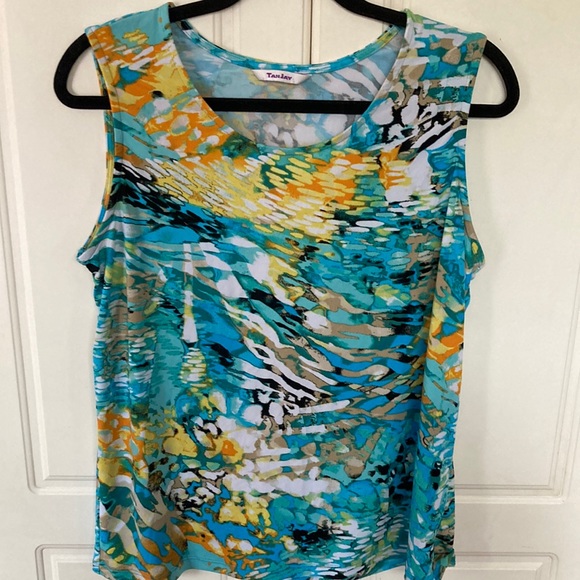 ❤️🔥5/20$TAN JAY💫Womens Multicoloured Stretchy Comfortable Round Neck Tank Top - Picture 3 of 8